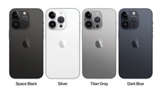 Apples Titan Grau soll wohl die goldene Farboption beim iPhone 15 Pro ersetzen, wie nun erstmals auch ein Case-Leak zeigen soll. (Bild: 9to5Mac)