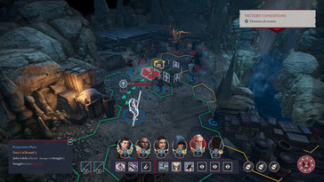 Ein Screenshot einer Schlacht in Expeditions: Rome