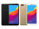 Das Einsteiger-Handy Honor 7S kommt in Schwarz oder Gold.