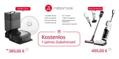 Die Roborock-Neuheiten starten bei Geekbuying mit Rabatt und Geschenk. (Bild: Geekbuying)