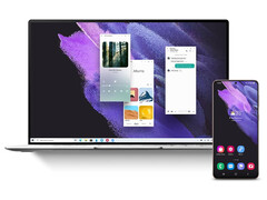 Mit vielen Samsung-Smartphones kann man mehrere Apps gleichzeitig streamen (Bild: Samsung)