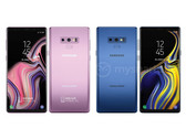 Das Galaxy Note 9 wird in diesem Jahr wieder schön bunt. Lilac Purple und Coral Blue sind Fixstarter.