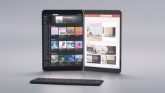 Das Microsoft Surface Neo bietet eine Vielzahl an Möglichkeiten, um das meiste aus den beiden Bildschirmen holen zu können. (Bild: Microsoft)