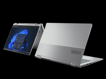 Das ThinkBook 14s Yoga Gen 2 kommt wahlweise in grau oder blau (Bild: Lenovo)