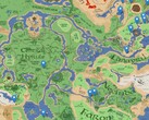 Die Karte von Zelda: Breath of the Wild gibts jetzt als interaktive Version mit Street View. (Bild: Nassim's Software)