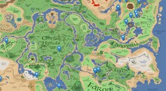 Die Karte von Zelda: Breath of the Wild gibts jetzt als interaktive Version mit Street View. (Bild: Nassim's Software)