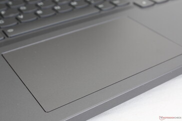 Das Clickpad ist etwas klebriger als bei den meisten anderen Laptops