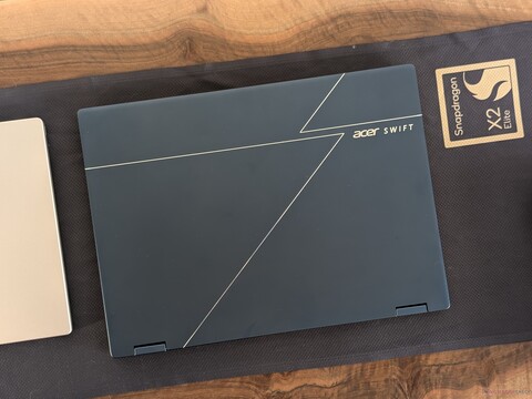 Im Test: Snapdragon X2E glänzt im Acer Swift Spin 14 AI SFSP14 Convertible