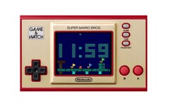 Mit dem Nintendo Game & Watch: Super Mario Bros. kann man nicht nur Zocken, sondern auch die Uhrzeit im Auge behalten. (Bild: Nintendo)
