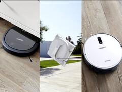 Ecovacs zeigt auf der IFA seine Staubsaugroboter Deebot Ozmo Slim10, Deebot 710 und den Fensterputzer Winbot X.