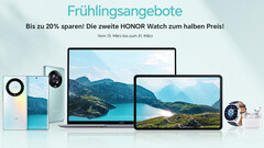 Deal: Honor Frühlingsangebote für Handys, Laptops und Wearables.
