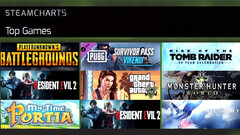 Steam-Charts: Resident Evil 2 jagt PUBG.