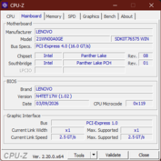 CPU-Z Mainboard