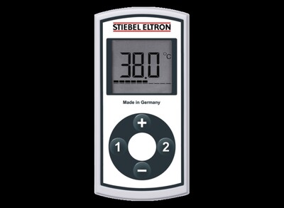 Einige Geräte ermöglichen die Temperatureinstellung per Fernbedienung oder Hersteller-App. Den Eindruck von einem wirklich smarten Gerät bekommt man so jedoch nicht vermittelt. (Bildquelle: Stiebel Eltron)