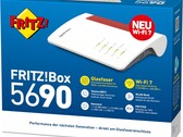 Die Fritz!Box 5690 ist ein Glasfaser-Router mit WiFi 7 und 2,5 Gbit/s LAN-Ports (Bildquelle: Fritz! / AVM)