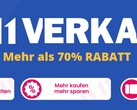 Der 11.11 Sale bei Geekmaxi verspricht Rabatte von 70 Prozent und mehr. (Bild: Geekmaxi)