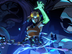 Abgebildet: Melinoë spricht einen Zauberspruch. (Bildquelle: Supergiant Games)