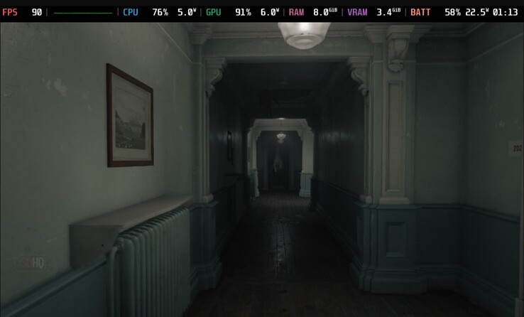 Resident Evil Requiem auf dem Steam Deck.