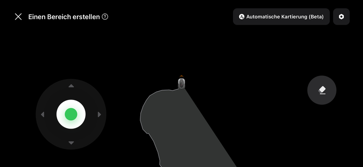 Kartierung per Joystick oder KI (Beta)
