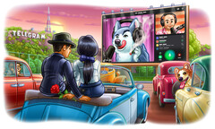 Per Telegram kann man jetzt seinen Bildschirm übertragen (Bild: Telegram)