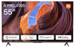 Der 55 Zoll große A Pro QLED-TV von Xiaomi ist derzeit für 383 Euro bestellbar (Bildquelle: Xiaomi)