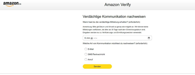 Amazon Verify