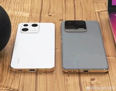 Das Xiaomi 13 ist deutlich kompakter als das Xiaomi 13 Pro, beide Geräte setzen auf quadratische Kameramodule. (Bild: TechDroider)