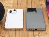 Das Xiaomi 13 ist deutlich kompakter als das Xiaomi 13 Pro, beide Geräte setzen auf quadratische Kameramodule. (Bild: TechDroider)