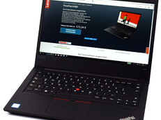 Test Lenovo ThinkPad E480 (i5-8250U, UHD 620, SSD) Laptop