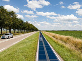 Photovoltaik-Radweg zur doppelten Flächennutzung für Mobilität und Stromerzeugung (Bild: Provinz Noord-Brabant)