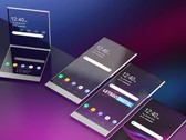 Sony beschreibt in einem Patent ein potentiell faltbares Smartphone mit transparenten Displays.