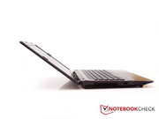 Der Öffnungswinkel ist nicht übermäßig groß ausgefallen