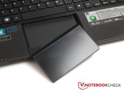 Das Touchpad lässt sich aus dem Notebook lösen