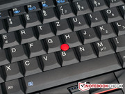 Der für ThinkPad typische rote Trackpoint darf natürlich nicht fehlen