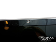 Die verbaute Webcam im Display.