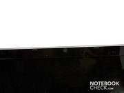 Die im Displayrahmen integrierte Webcam