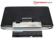 Über eine große Klappe auf der Rückseite...