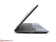 Das HP ZBook 14 ist deutlich schlanker, leichter und repräsentiert gut das modische Ultrabook-Format.