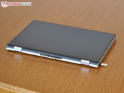 Auch zum Tablet kann das Inspiron transformiert werden.