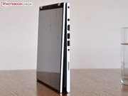 Ungewohnt ist im Tablet-Modus, ...