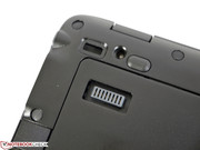 Als Zweitakku hat HP einen Akku zum Unterschnallen vorgesehen.