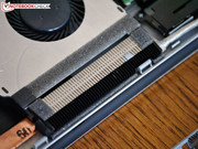 Auch der Lüfter kann einfach gereinigt werden.