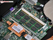 Es existiert ein RAM-Slot, ...