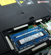 An Arbeitsspeicher bietet Medion im Akoya P7815-MD98063 rund 8 GByte an.