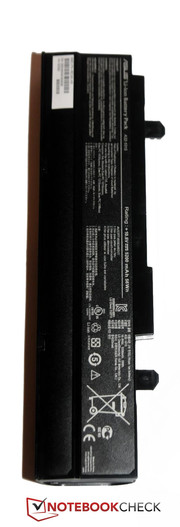 Der Akku hält über 11 Stunden durch.