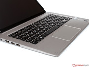 Trotz insgesamt guter Verarbeitungsqualität...