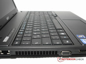 Sehr angenehme Tastenhöhe mit sauberen Anschlag