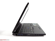 ...und das nachwippende Display.