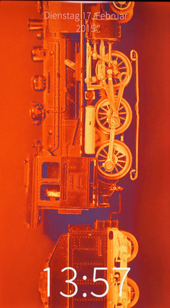 Die anfangs gewählte Lieblingsfarbe ist im gesamten Betriebssystem sehr dominant.