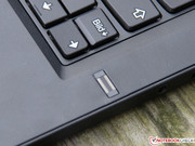 Für Sicherheit soll ein Fingerabdruckscanner sorgen.